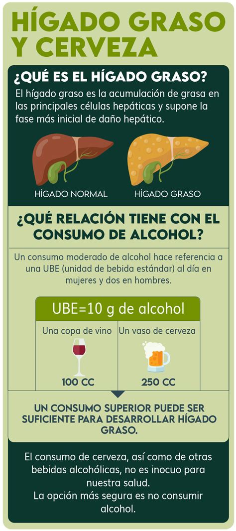 Hígado graso y la cerveza: afectaciones | DKV Quiero cuidarme