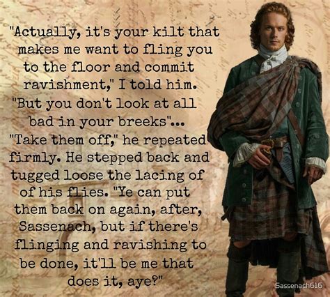 "Outlander Quote/Jamie & Claire Fraser" by Sassenach616 | Redbubble