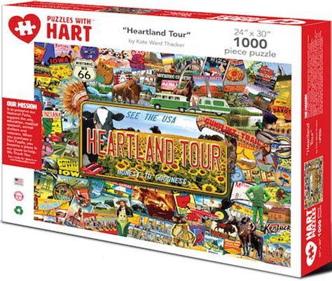 Heartland Tour, 1000 Pieces, Hart Puzzles | Puzzle Warehouse