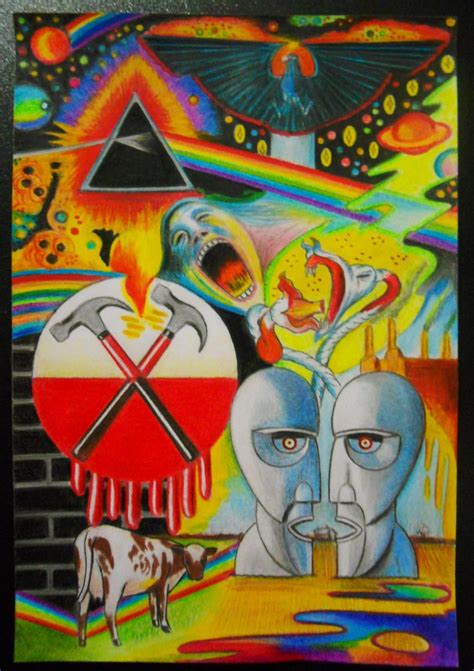 Pink Floyd art. by danimorl11 on DeviantArt | Pink floyd art, Pink floyd dark side, Pink floyd ...