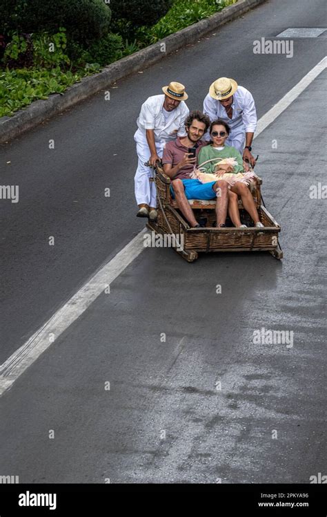 Monte Toboggan Ride Stock Photo - Alamy