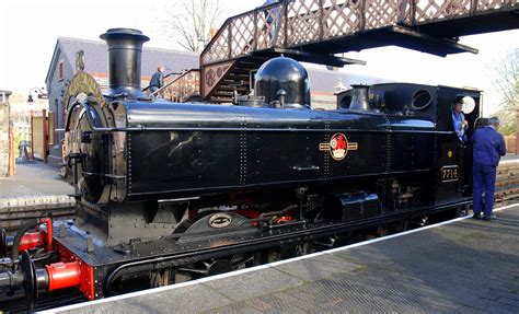 5700 Class Pannier tank Loco (No.7714), Bridgnorth, Severn Valley ...