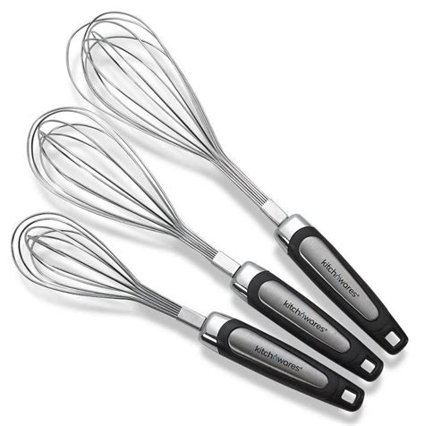 3 Pack Stainless Steel Whisk, Kitchen Whisk, Balloon Whisk Set, Kitchen ...