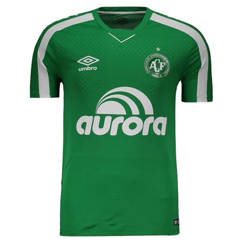 Camisa Umbro Chapecoense I 2019 Jogador - Verde | Netshoes