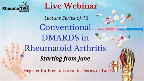 CS DMARDS in Rheumatoid Arthritis - Rheuma Tv