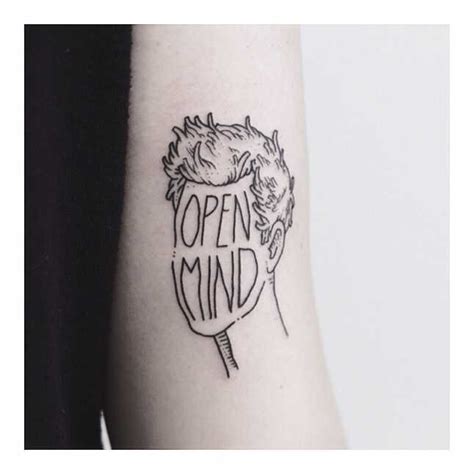 Open mind tattoo - Tattoogrid.net