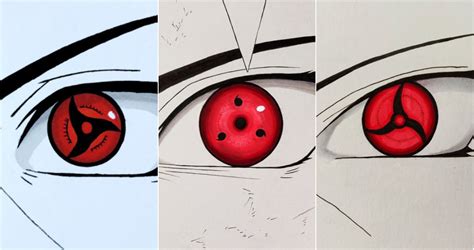 20 Easy Sharingan Drawing Ideas - How to Draw