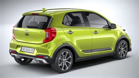 Kia Picanto X-line 2021 3D Model by SQUIR