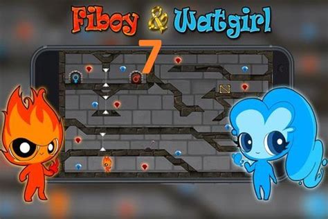 Fireboy And Watergirl 7 in 2021 | Fireboy and watergirl, Latest games, Tape art