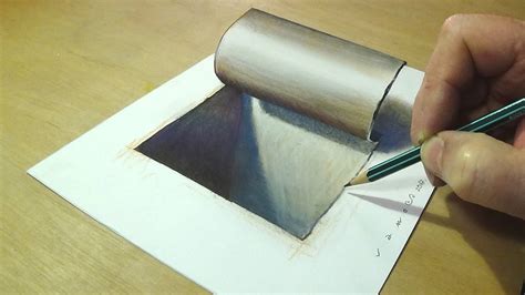 Easy 3D Pencil Sketch