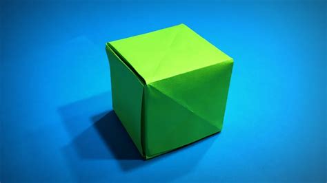 Origami Cube A4