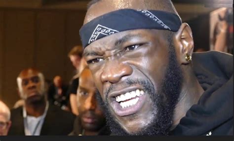 Video: Deontay Wilder Goes Bonkers During Interview - Boxing News