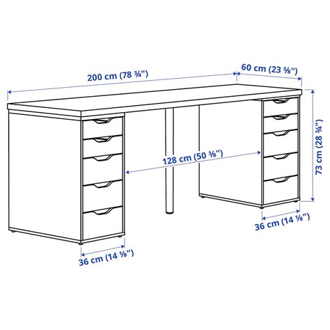 Ikea Linnmon Desk With Drawers | fundacionjuanarizo.com