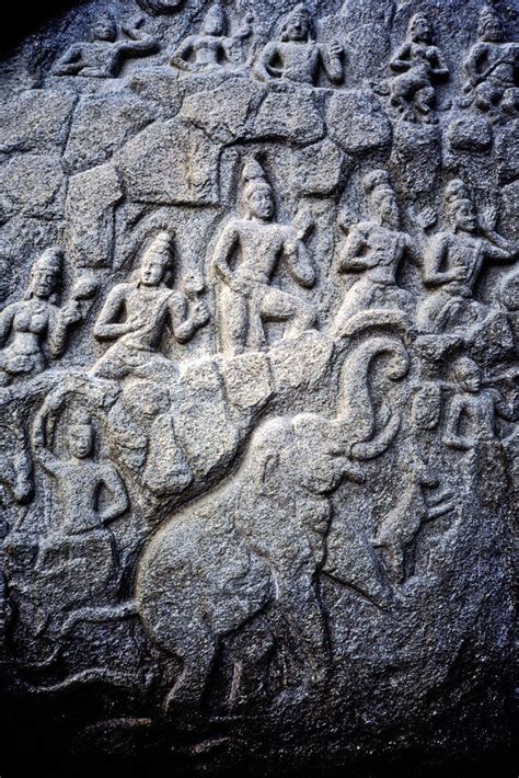 India Mahabalipuram temple detail by FEB43 on DeviantArt