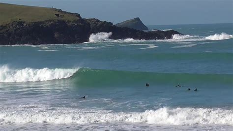 Surfing Crantock funbreak, Cornwall 01 03 2021 - YouTube