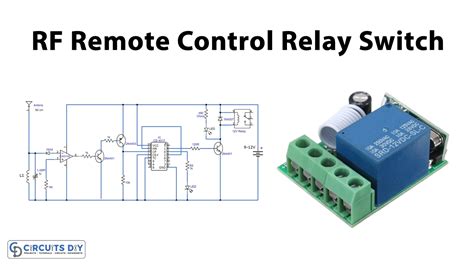 RF Remote Control Relay Switch