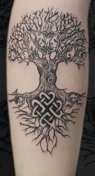 Celtic Tree Tattoos For Men