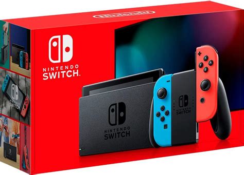 Buy Nintendo Switch V2 Game Console - Black (HAC-001(-01) w/ OEM Blue ...