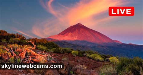 【LIVE】 Webcam Volcano Teide - Tenerife | SkylineWebcams