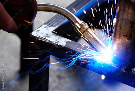 Argon welding Stock Photo | Adobe Stock