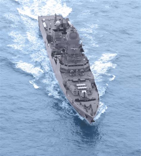 Stealth guided missile destroyer 'Visakhapatnam' delivered to Navy