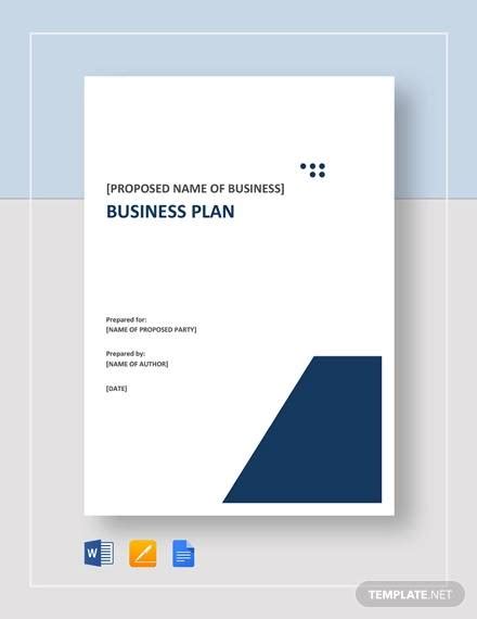 FREE 31+ Simple Business Plan Templates in PDF | MS Word | PSD | Google ...