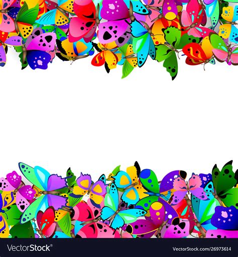 52 Butterfly Border Svg Free SVG PNG EPS DXF File