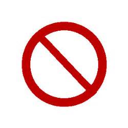 Do Not Symbol Clip Art - ClipArt Best