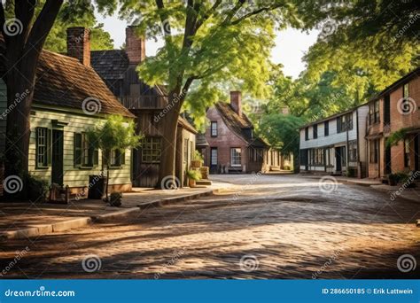 Old Salem in North Carolina Travel Picture Stock Image - Image of north ...