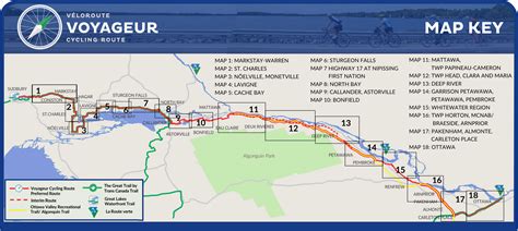 Voyageur Cycling Route - Maps -Discovery Routes