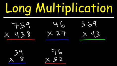 Math – Long Multiplication - Blog - Lienket.vn