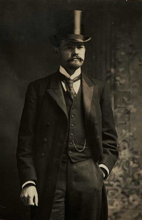 (c.1899) Herbert Hoover | Victorian men, Victorian gentleman, Victorian ...