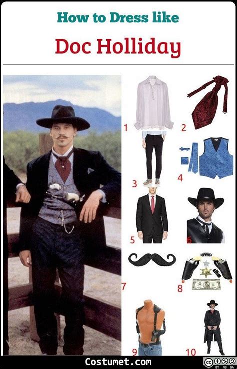 Val Kilmer Doc Holliday Costume