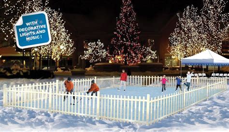 Iceless Ice Skating Rink Rental Synthetic Ice Skating Rink Artificial ...