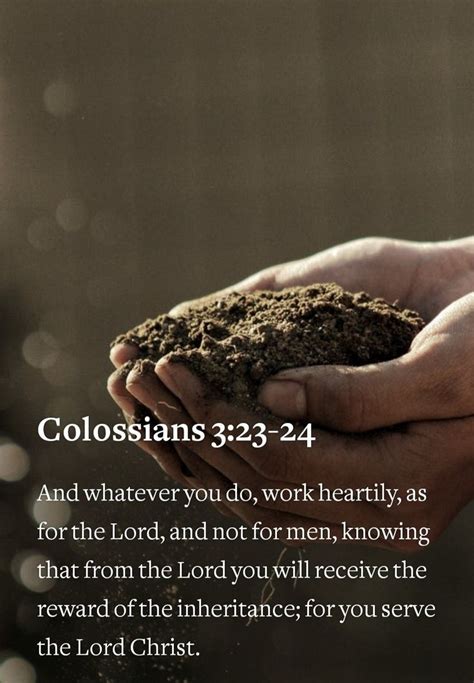 Colossians (Col) 3:23-24 Whatever Work You Do, Put Yourself, 51% OFF