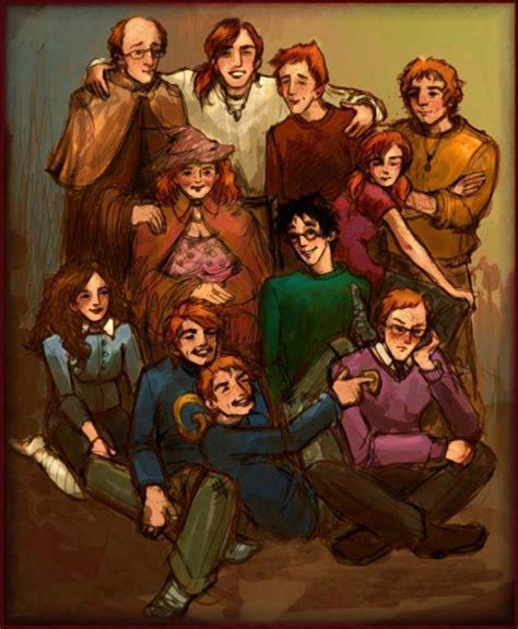 Família Weasley.! | Harry potter artwork, Harry potter fanfiction ...