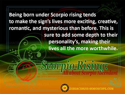 Scorpio Rising: Personality Traits of Scorpio Ascendant | 12 Rising Signs