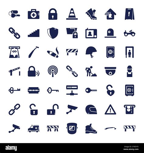 Safety icons Royalty Free Vector Image Stock Vector Image & Art - Alamy