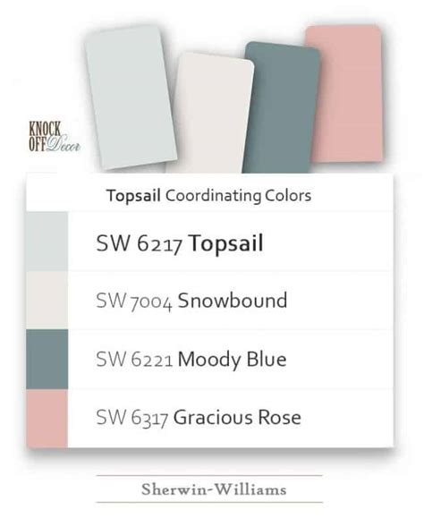 Sherwin Williams Topsail Review – A Hue for a Calming Home - KnockOffDecor.com