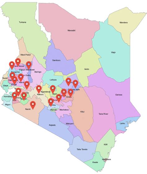 Tea Growing Counties in Kenya - Tea Board of Kenya - Tea Board of Kenya