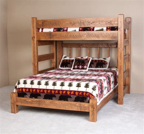 Lodge Barnwood Twin XL Loft Bed for Adults