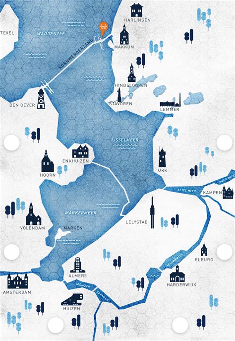 Afsluitdijk Wadden Center - IJsselmeer Interactive Table - Marocha Arredondo