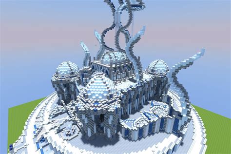 Cool Ice Castle Minecraft Ice Castle, Minecraft Art, Minecraft Crafts, Minecraft Designs ...