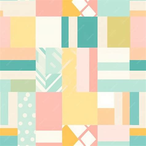 Premium Photo | Colorful geometric wallpaper that is made in the usa