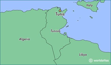 Where is Tunis, Tunisia? / Tunis, Tunis Map - WorldAtlas.com