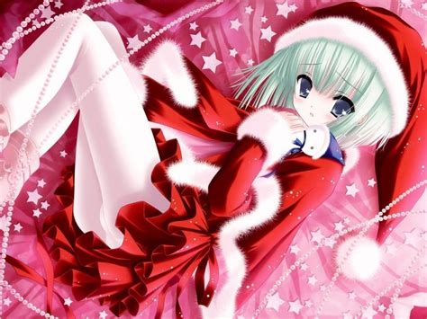 Merry Christmas Girl Anime Wallpapers - Wallpaper Cave