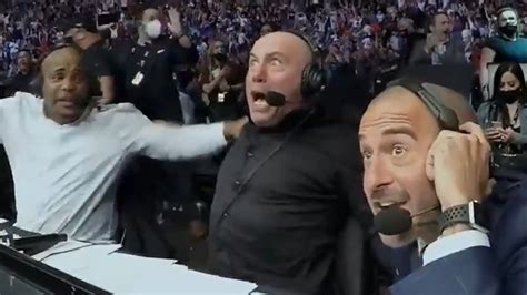 ‘Joe Rogan’s reactions give me life’: UFC commentator goes viral (again ...