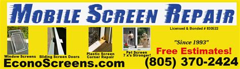 Window Screen Material Rolls | Screen Door and Window Screen Repair Service | 805-304-6778