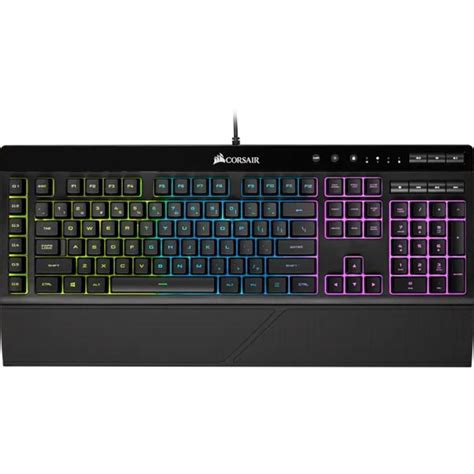 Teclado Gamer Corsair K55, RGB, Switch Rubber Dome, Anti-ghosting, ABNT2 - Ch-9206015-BR | AquiTem