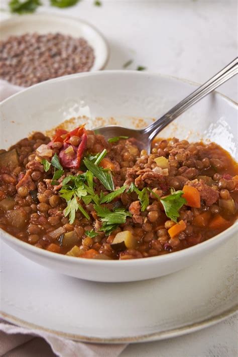 Carrabba's Sausage and Lentil Soup Recipe Prepped In Just 10 Minutes